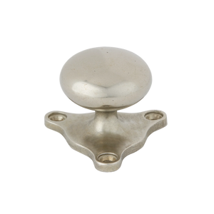 Oldbury Plain White Bronze Cabinet Knob