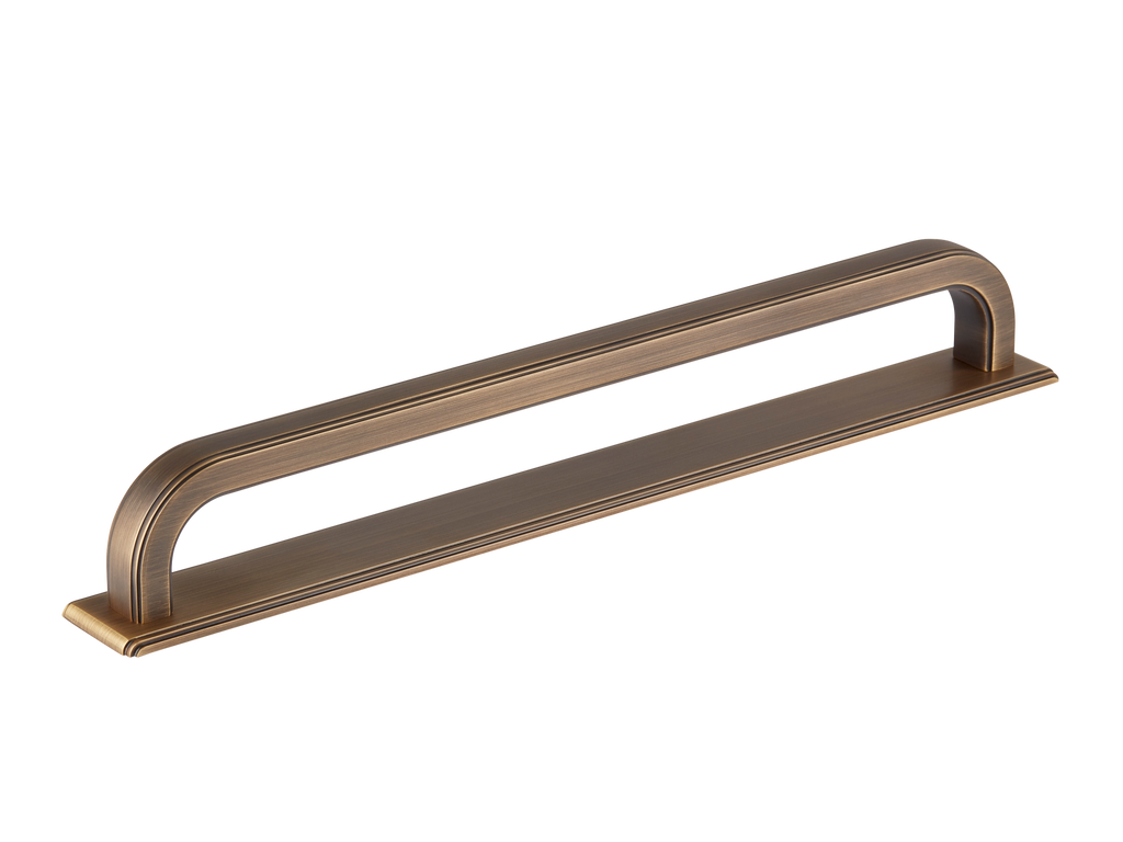 Armac Martin Lincoln Appliance Pull 304mm CtC Burnished Brass -  LIN/APP/304/BEL
